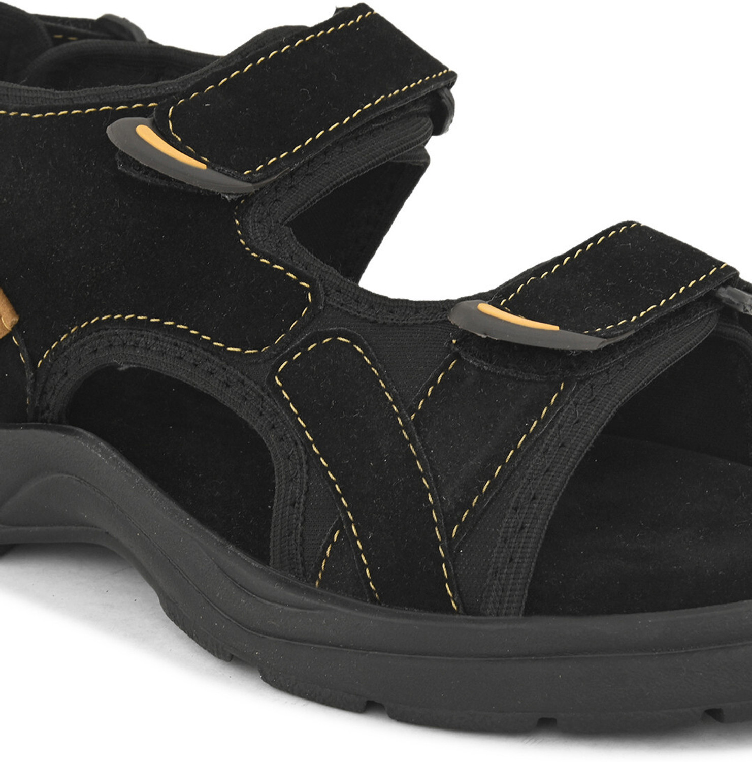 Image of Roadster Men Sandal (Black, 8)