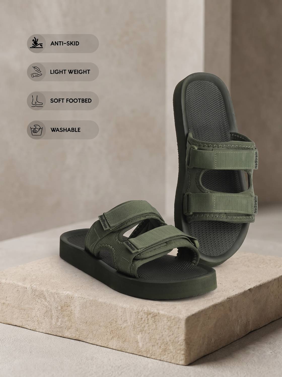 NoStrain Men Sandals - Image 2