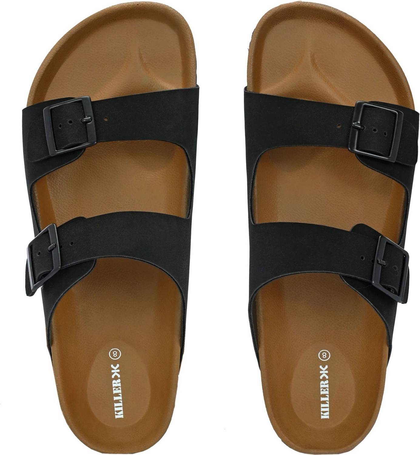 KILLER Men Casual Dual Strap Buckle Black - Image 3