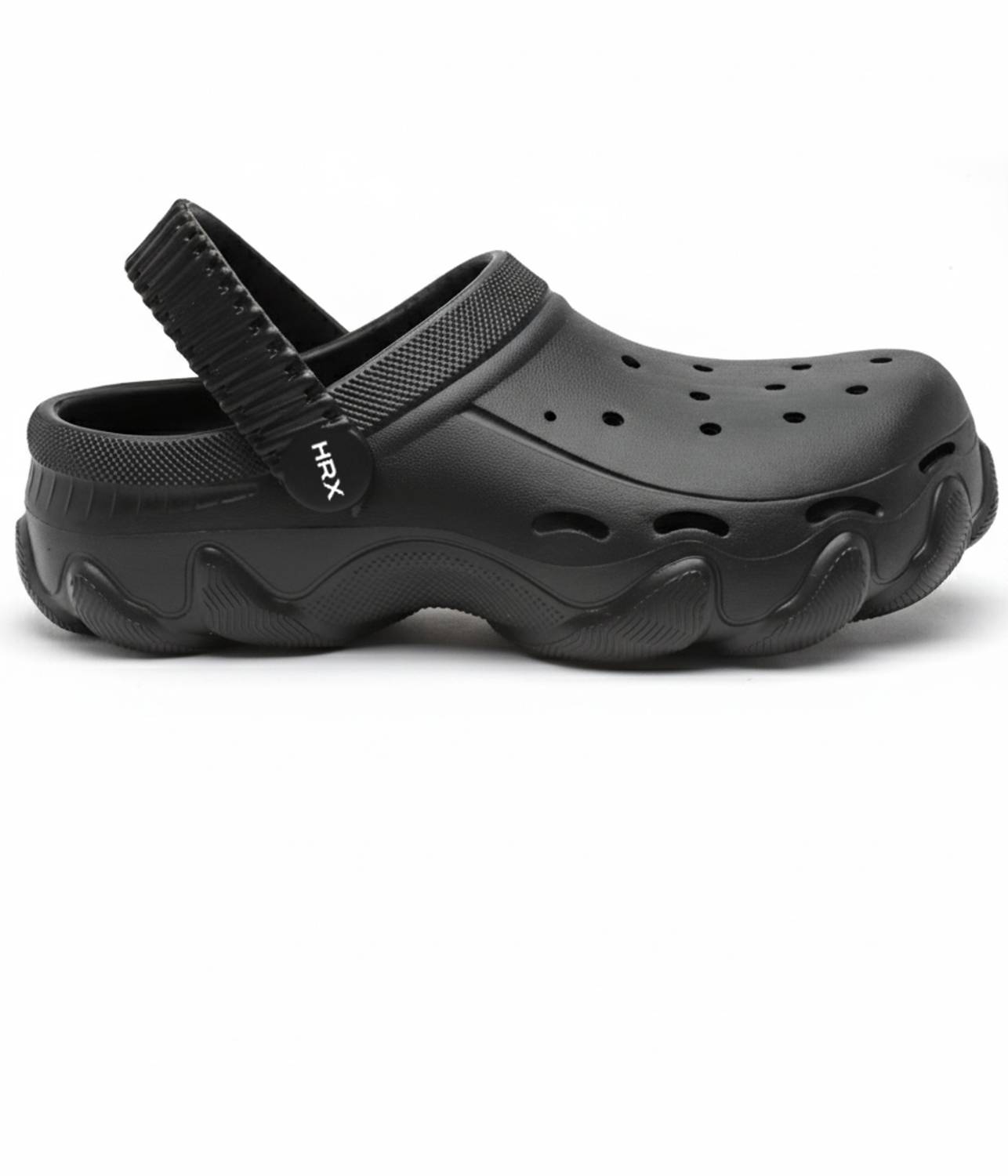 HRX by Hrithik Roshan Men Black Sandals - Image 3