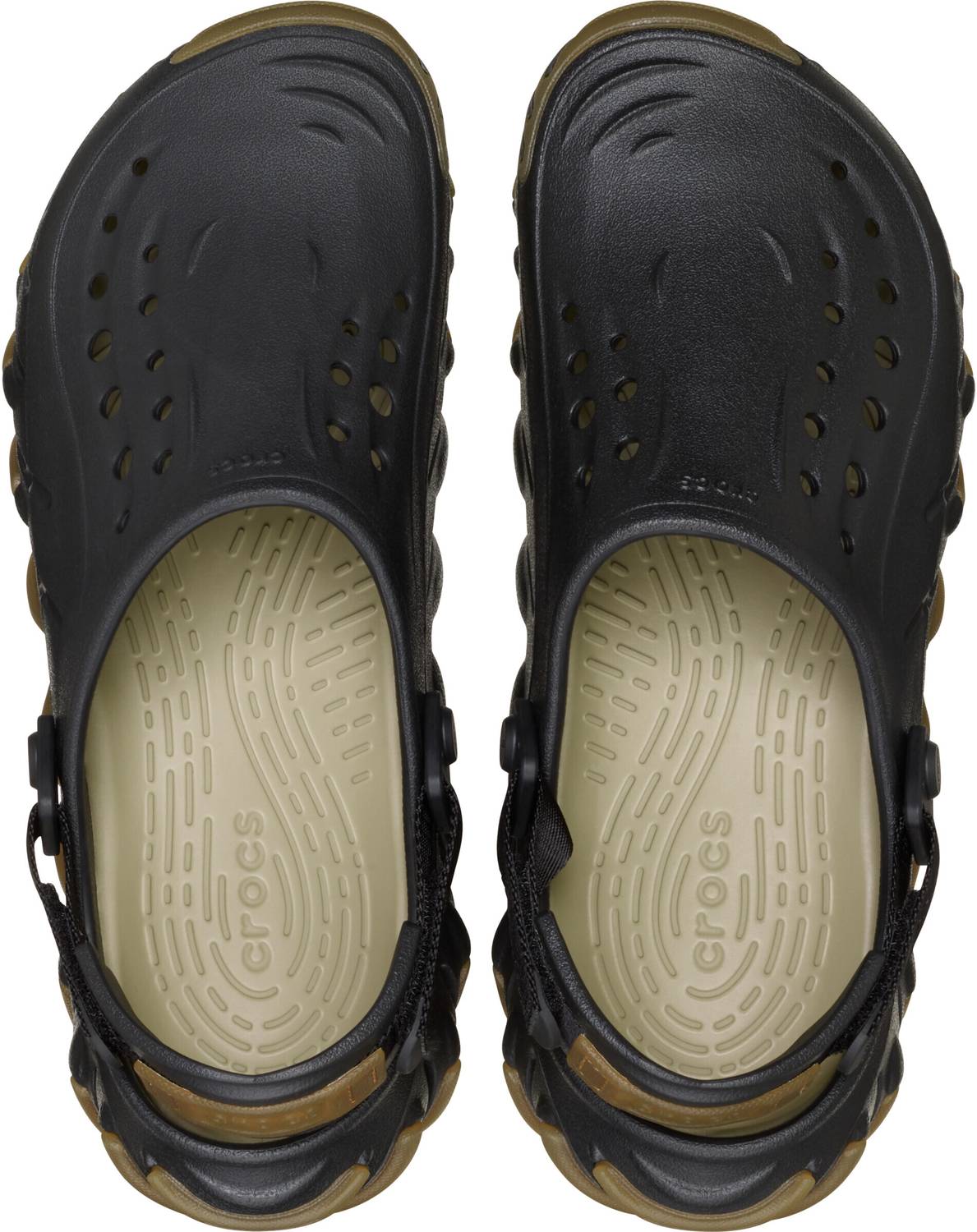 CROCS Unisex Black Clogs - Image 3