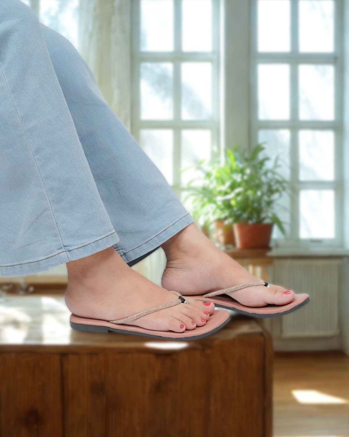 Image of patriarchy Women Flip Flops