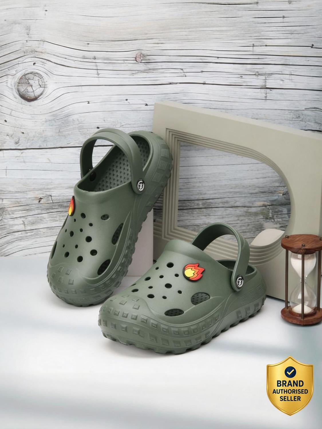 Image of Impakto by Ajanta Clogs, Lightweight & Breathable EVA Waterproof Slip-Ons for Casual Use Men Clogs