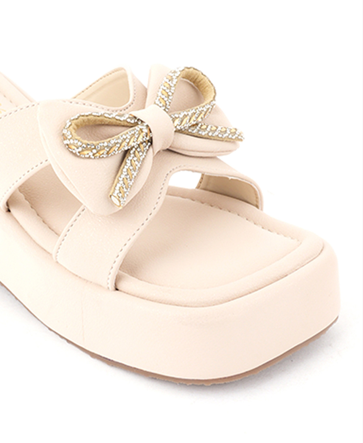 Image of LAVIE Women Heels Sandal (Off White, 7)