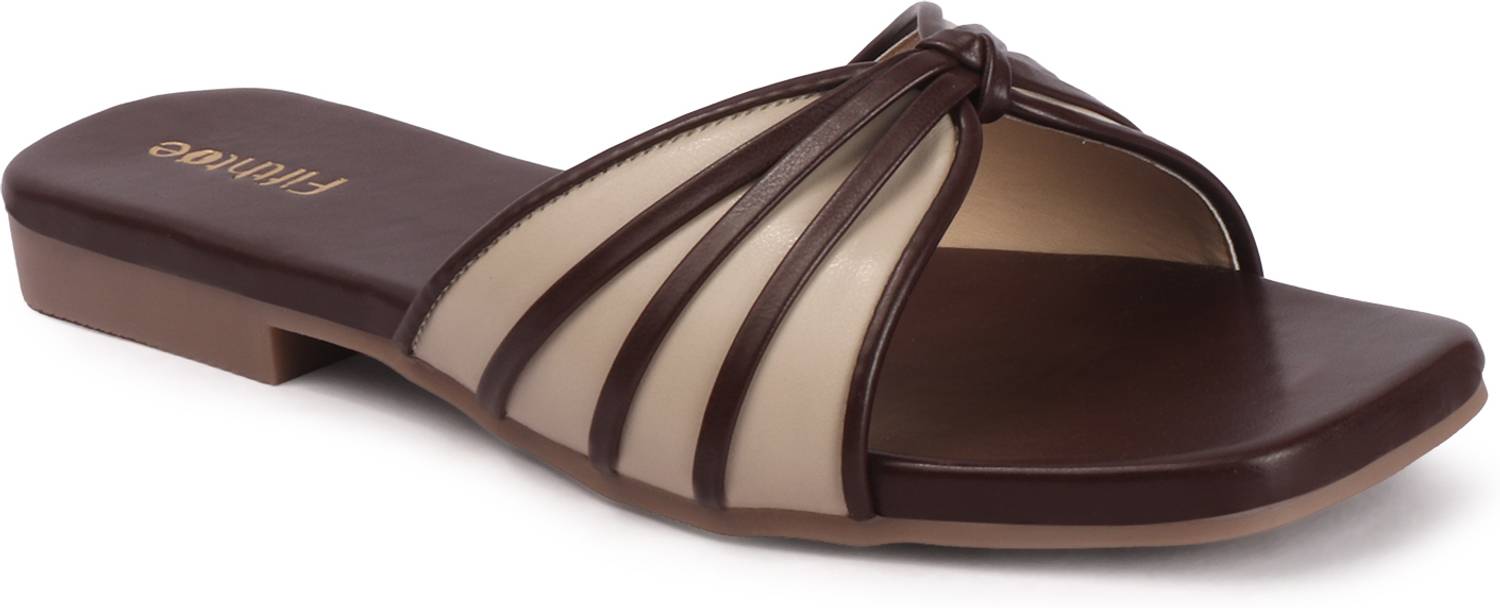 FIFTHTOE Women Flats Brown - Image 4