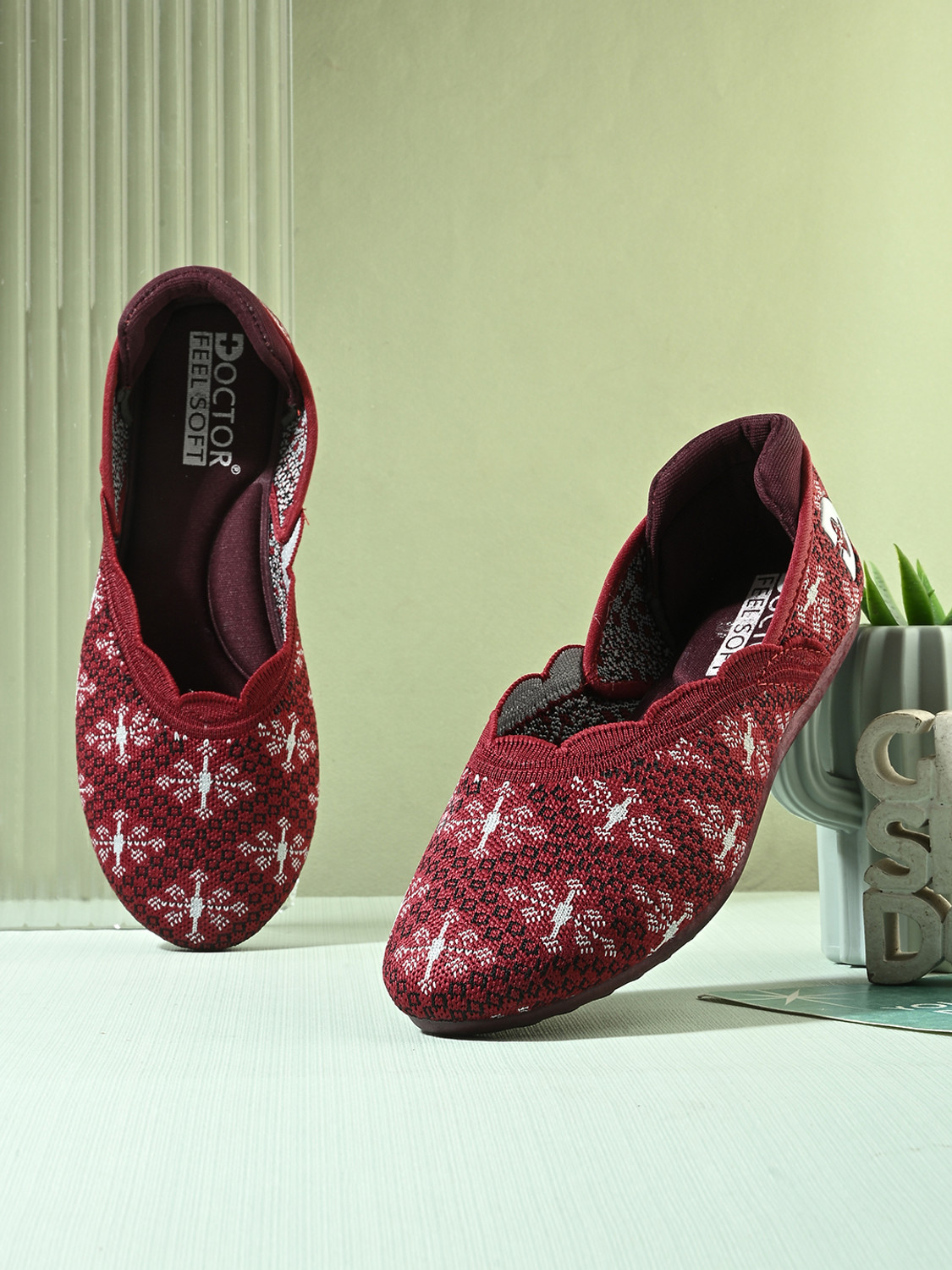 DOCTOR FEEL SOFT Women Comfort Slippers|Flexible|Soft Footbed|Daily Wear|Walking Support Bellies Women Bellies