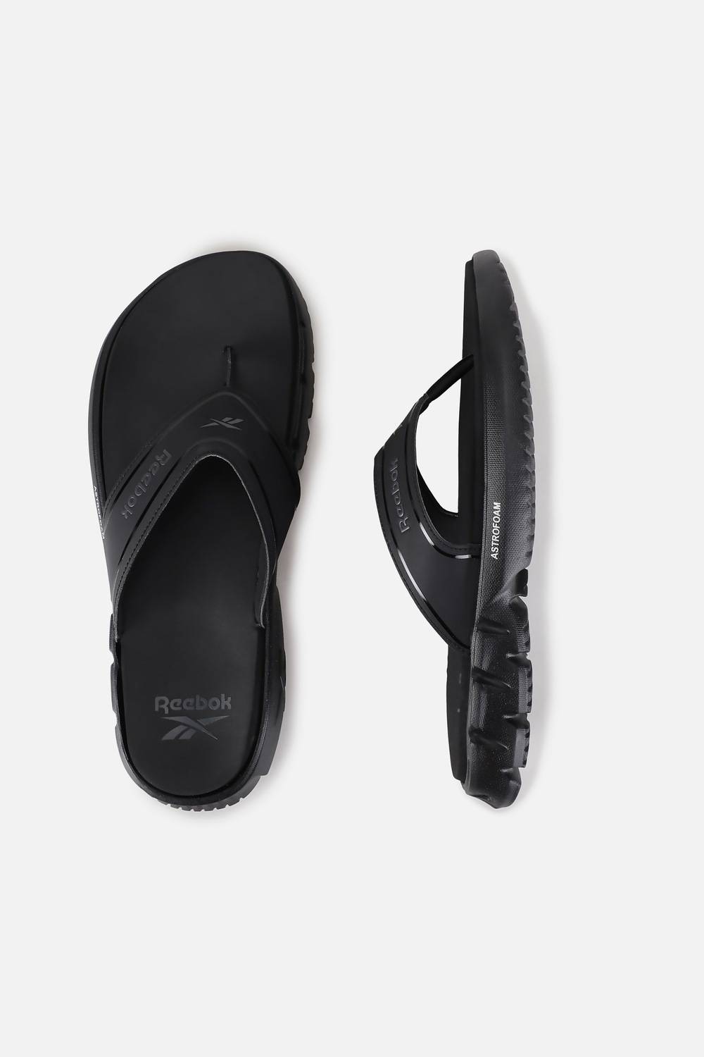 Reebok Men ZTAUR ZEN FLIP Black Flip Flops - Image 3