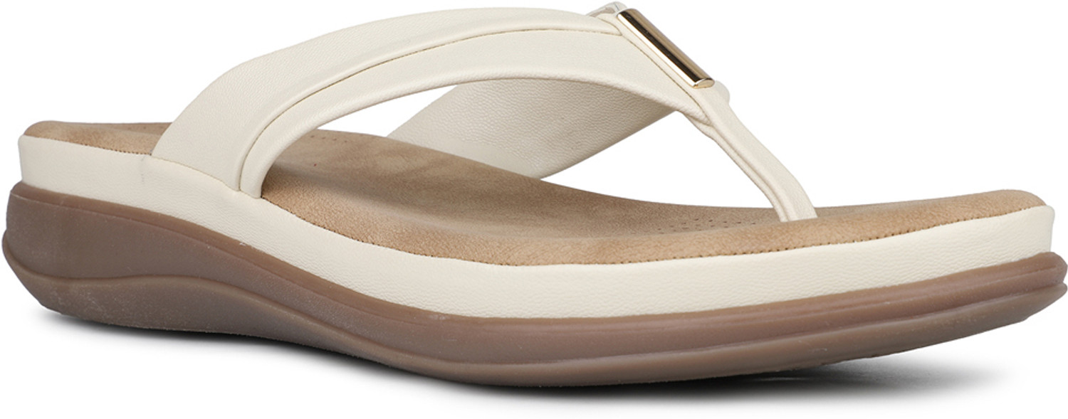 Image of Inc.5 Casual Solid T-Strap Flat Sandals Women Casual