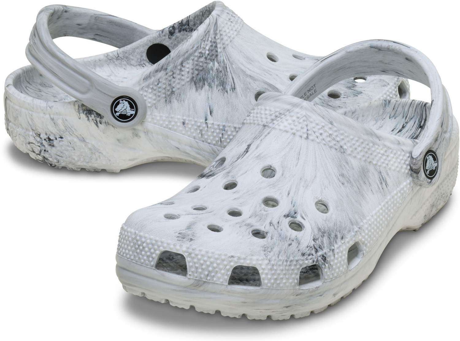 Image of CROCS Classic Watercolor Marbled Unisex Clogs