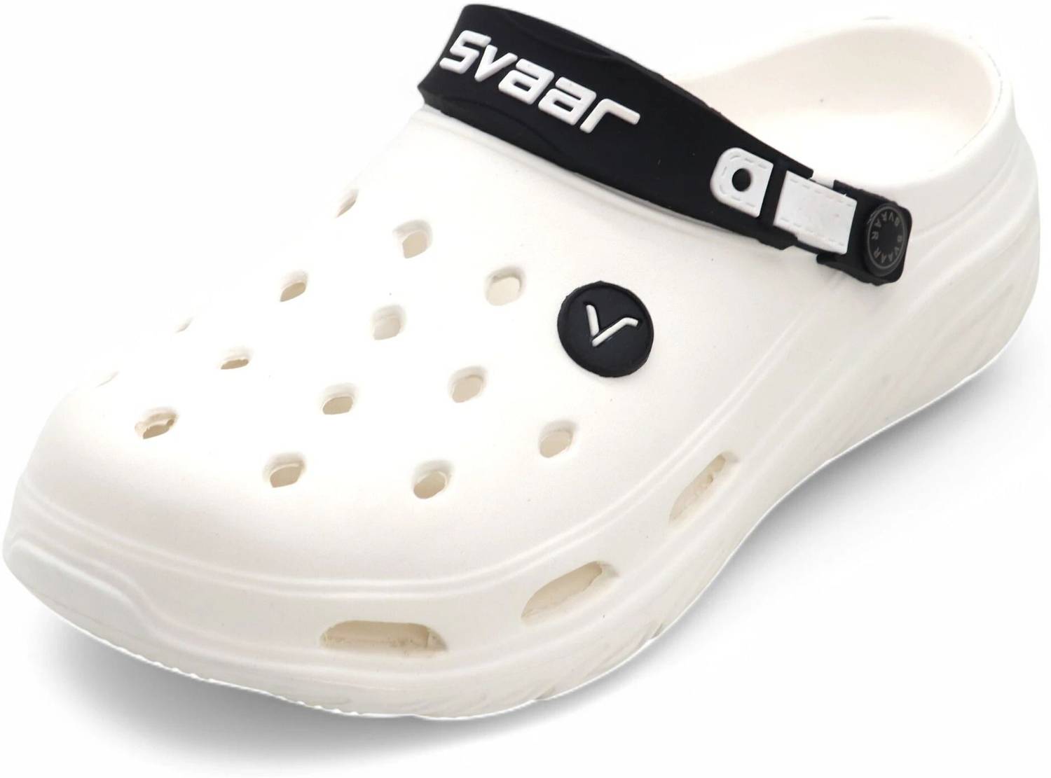 Svaar Men White Sandals - Image 3