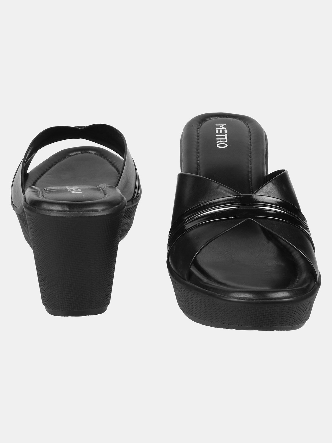 Image of METRO Open-Toe Women Wedges