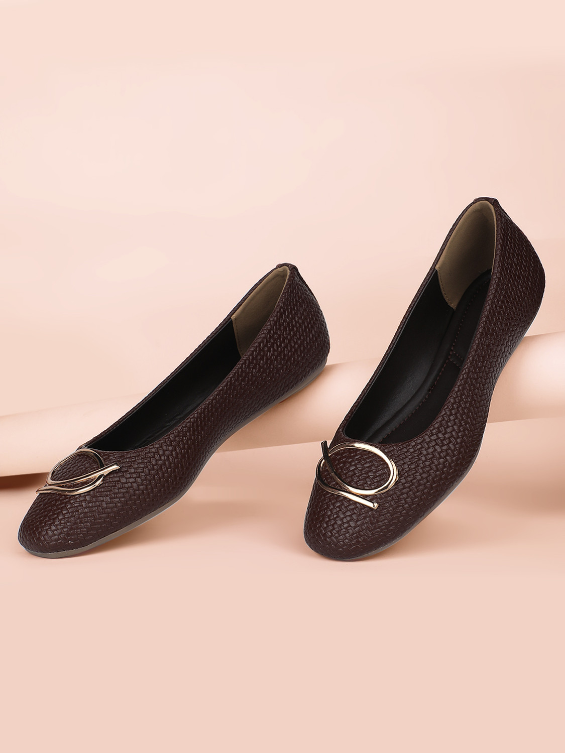 Image of Bata women's casual ballerinas � lightweight & comfortable design for daily wear Women Bellies