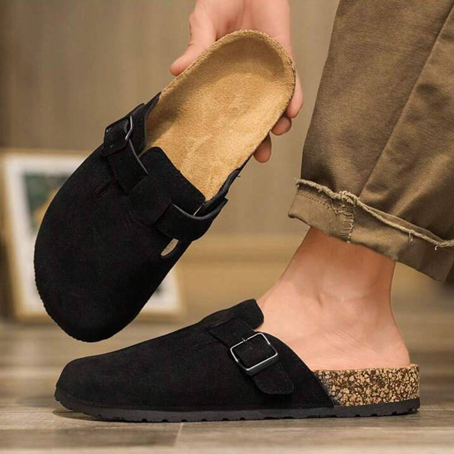 Layasa Men Casual Black Shoes - Image 2