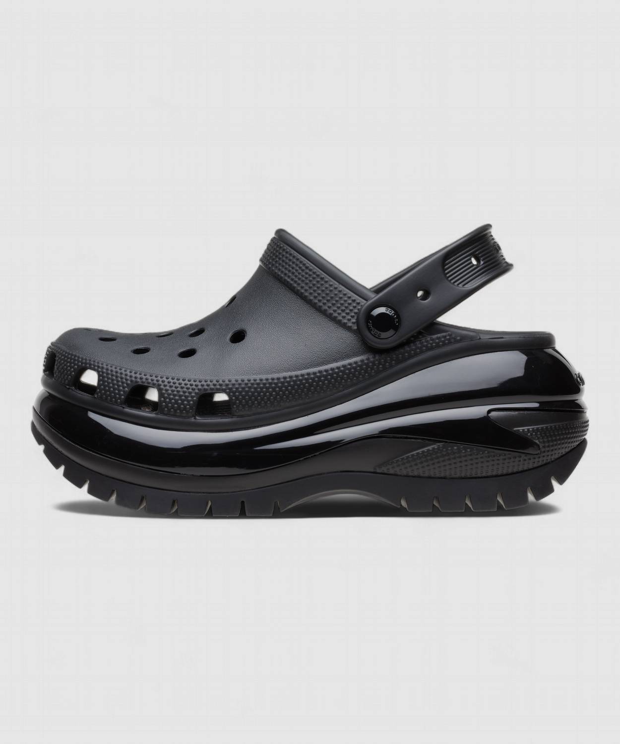 CROCS Mega Crush Unisex Clogs Black - Image 3