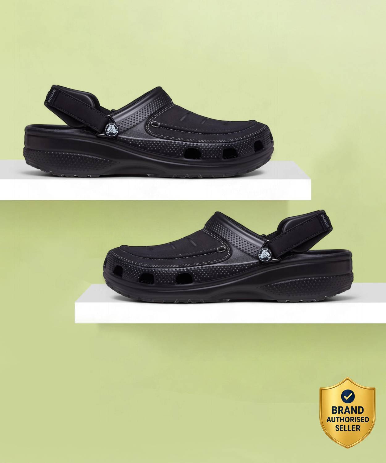 CROCS Yukon II Vista Men Clogs - Black
