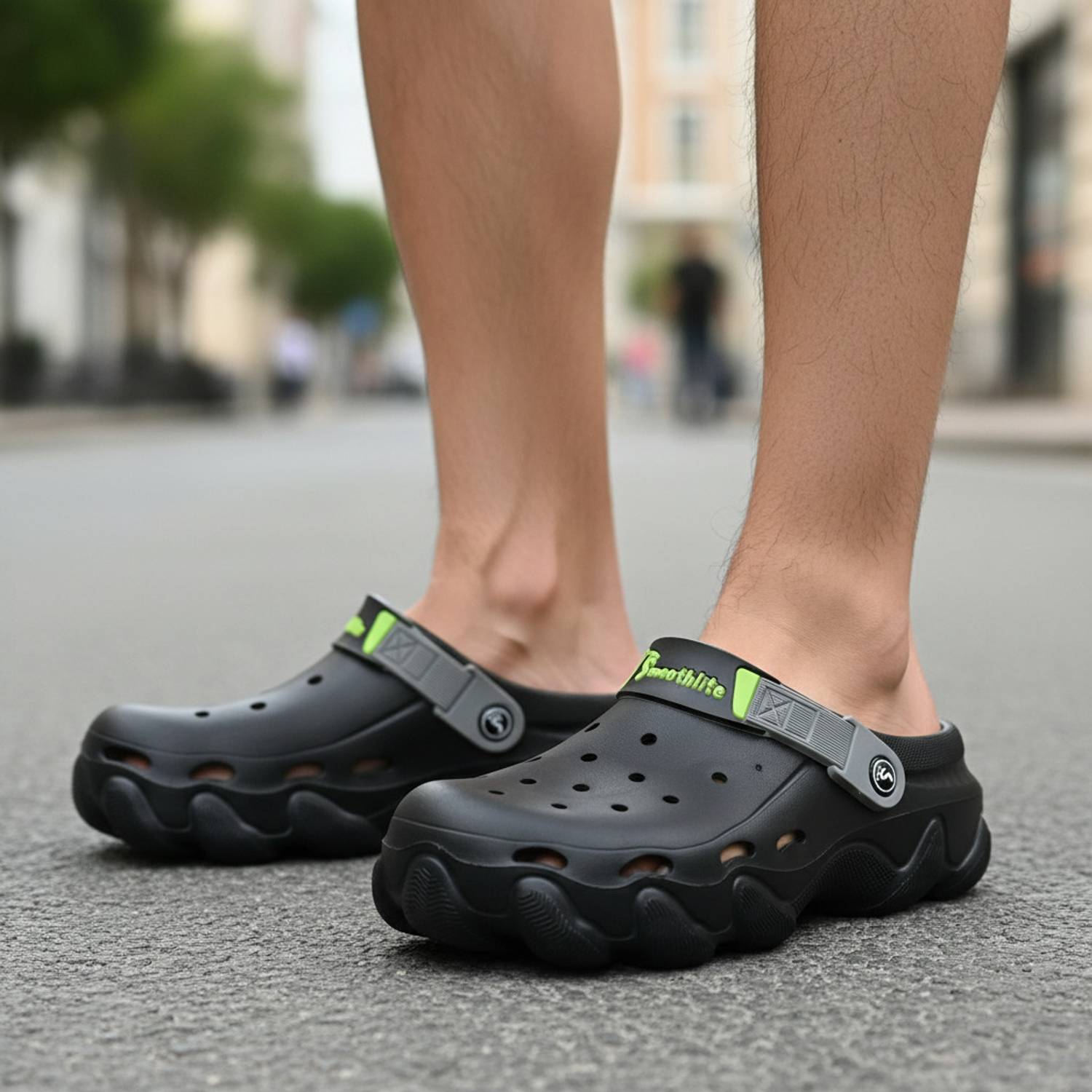 Smoothlite Chunky Clogs Men Sandals - Image 1