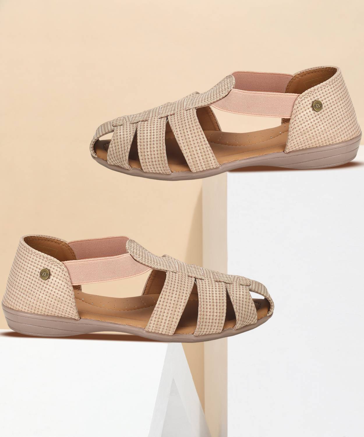 Bata Women Casual Sandal (Brown , 7)
