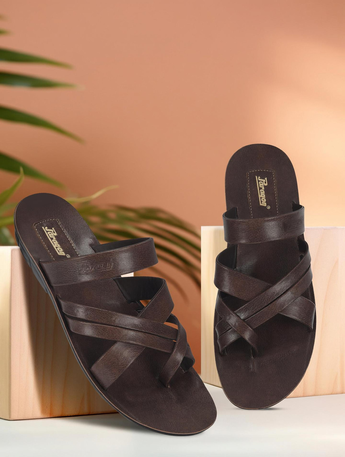 Image of Paragon PUK2220G Stylish Slippers Men | Easy Wear Slip On | Washable | Lightweight Men Sandals