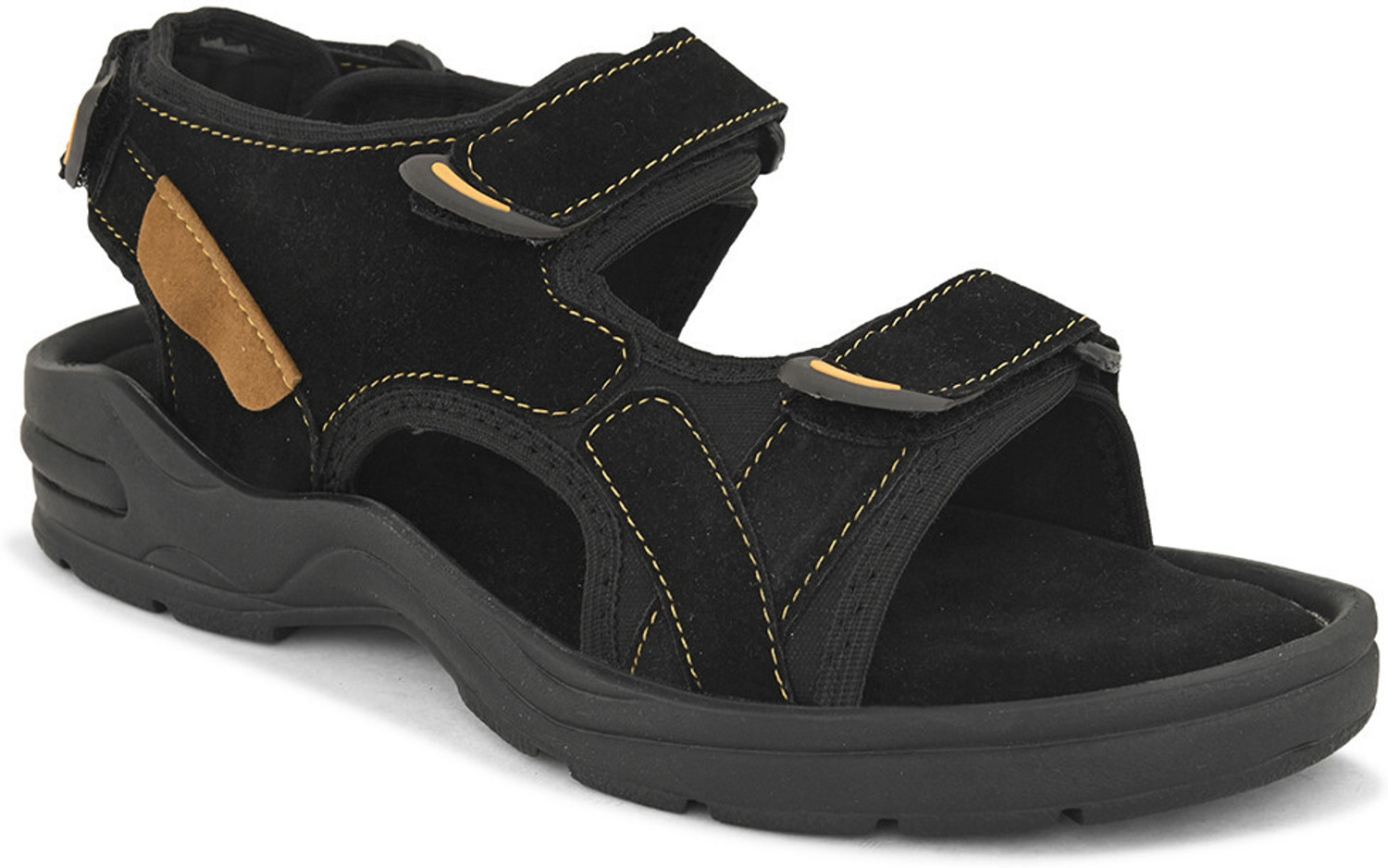 Image of Roadster Men Sandal (Black, 8)