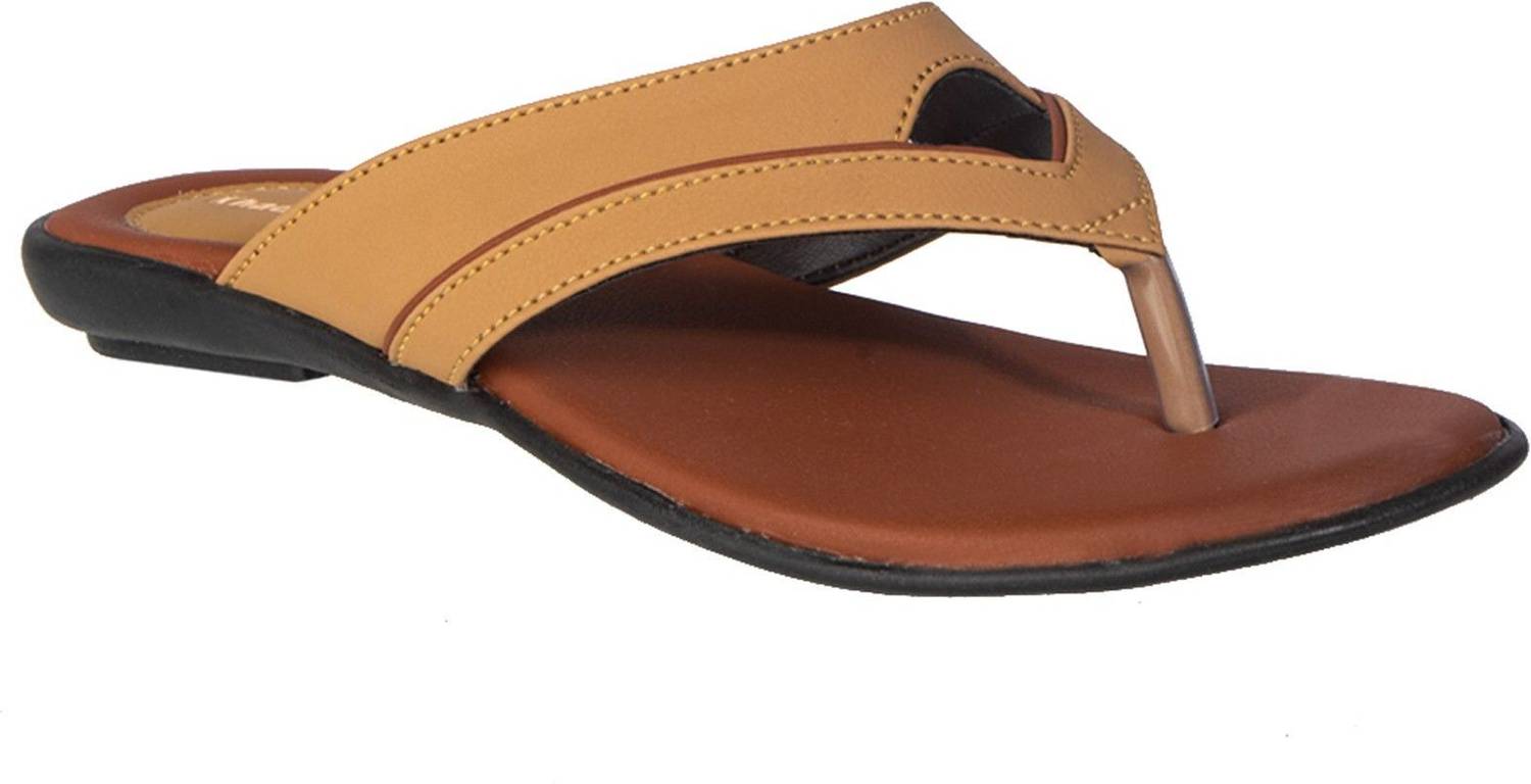 Khadim's Women Flats Sandal (Tan , 7)