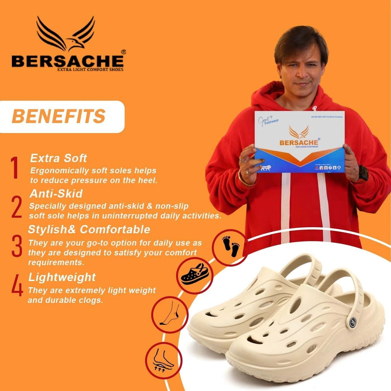 Image of BERSACHE Men Clogs
