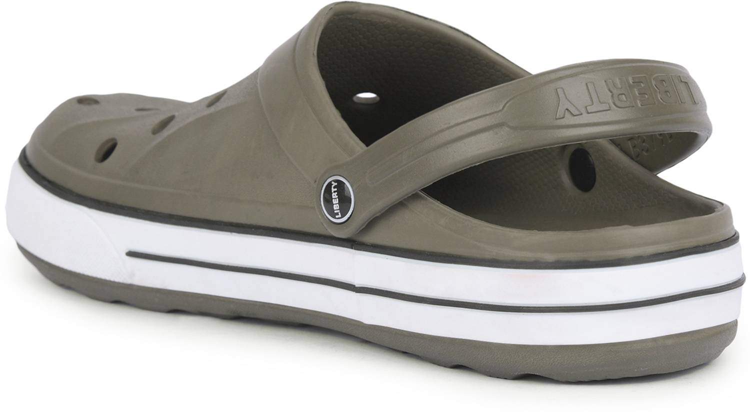 LIBERTY Men Green Clogs - Image 4