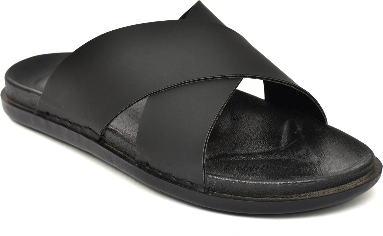 SBNGROUP Men Black Sandals - Image 5