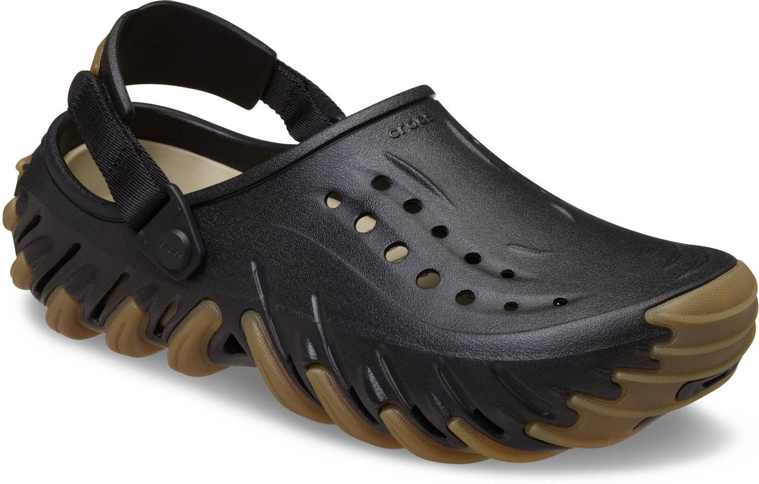 CROCS Unisex Black Clogs - Image 5
