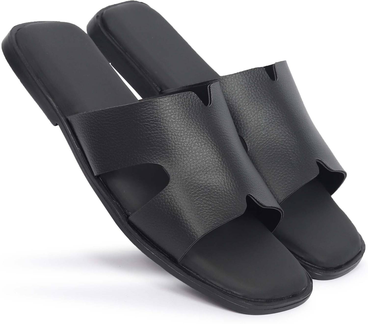 ZAVRO Men Flats - Black - Image 3