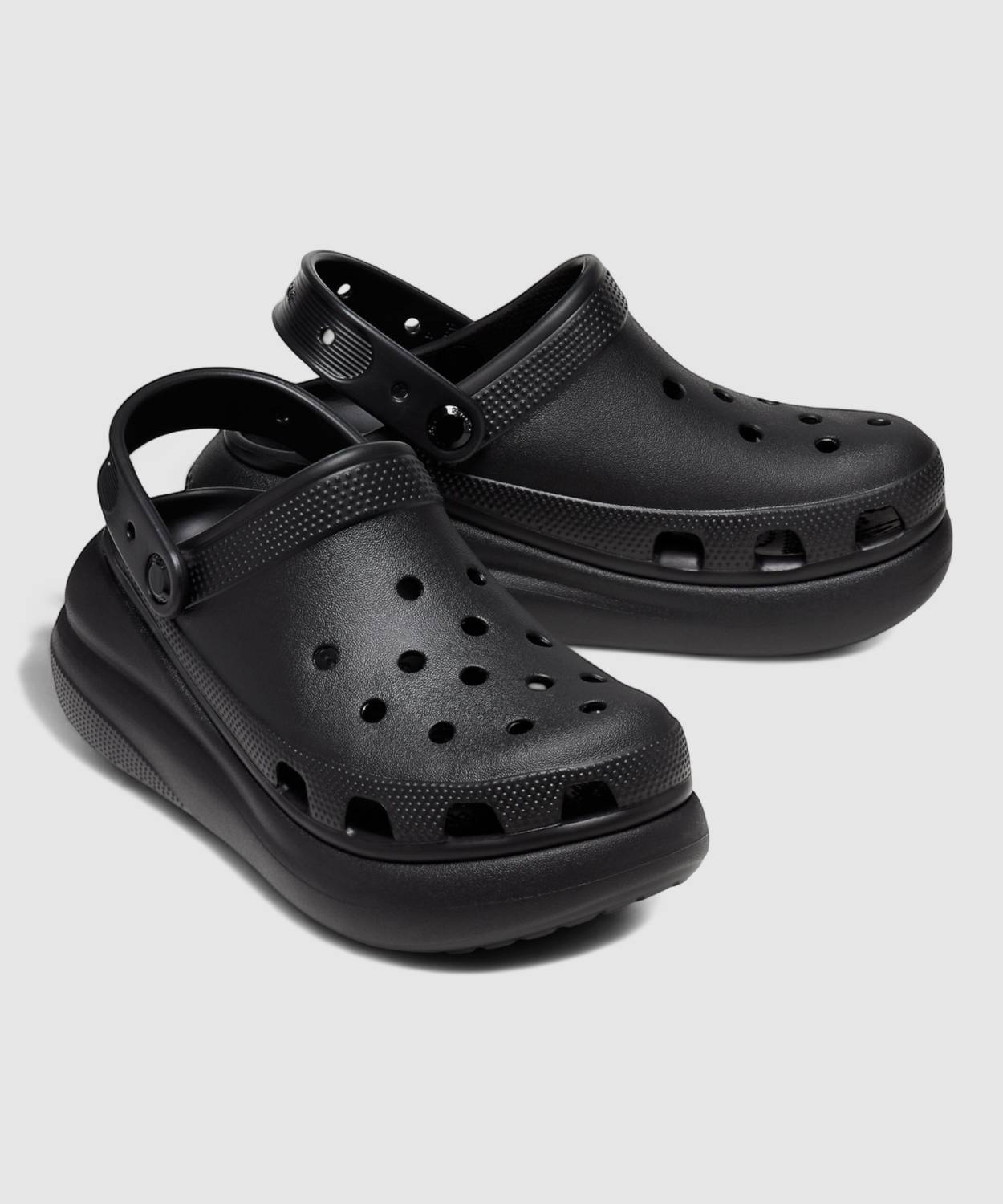 CROCS Classic Crush Unisex Casual Black - Image 5