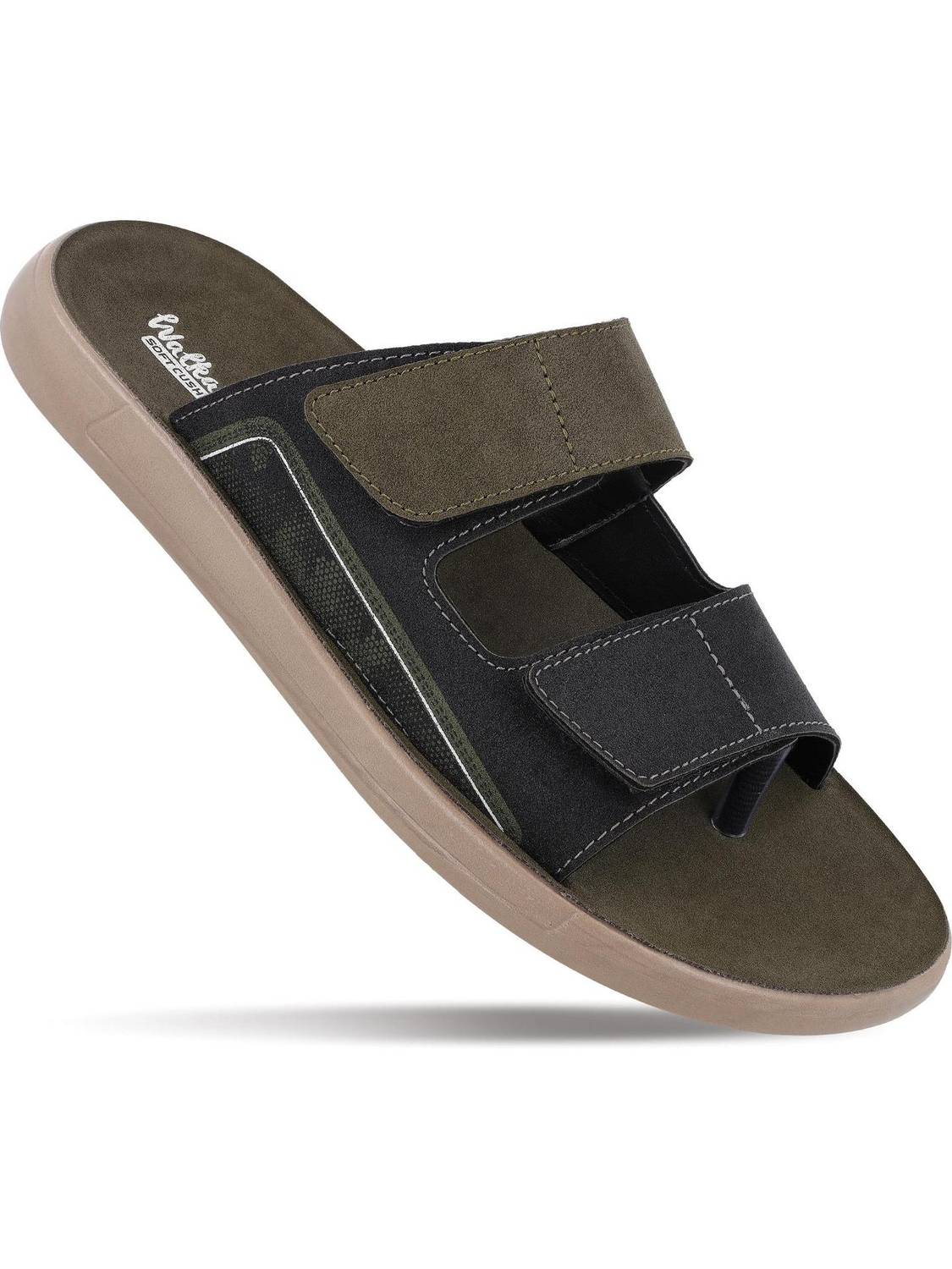 WALKAROO Men Green Sandals - Image 1