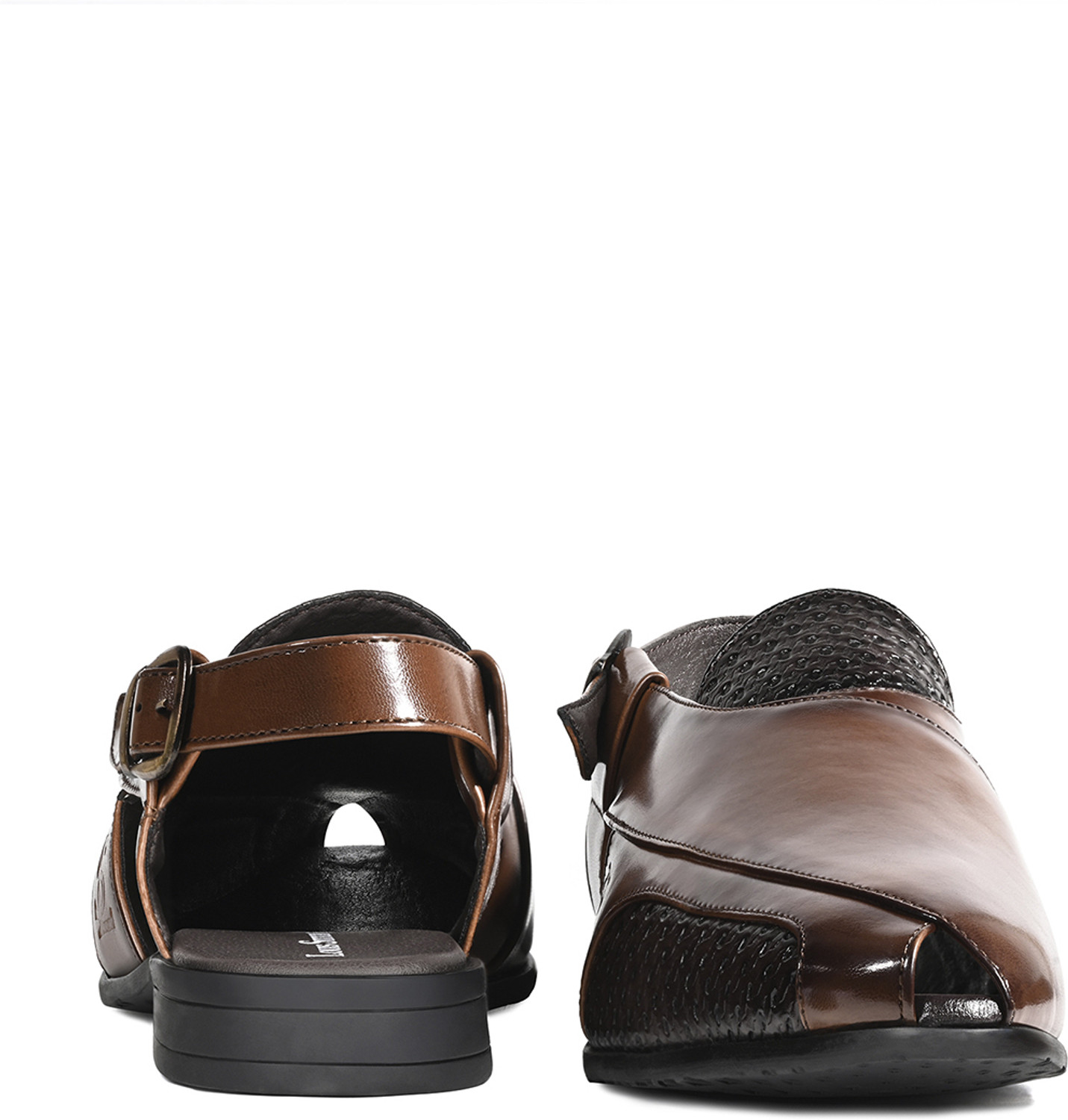 Image of LOUIS STITCH Russet Tan Comfortable, Durable and Stylish Ethnic Roman Sandals Men Sandals