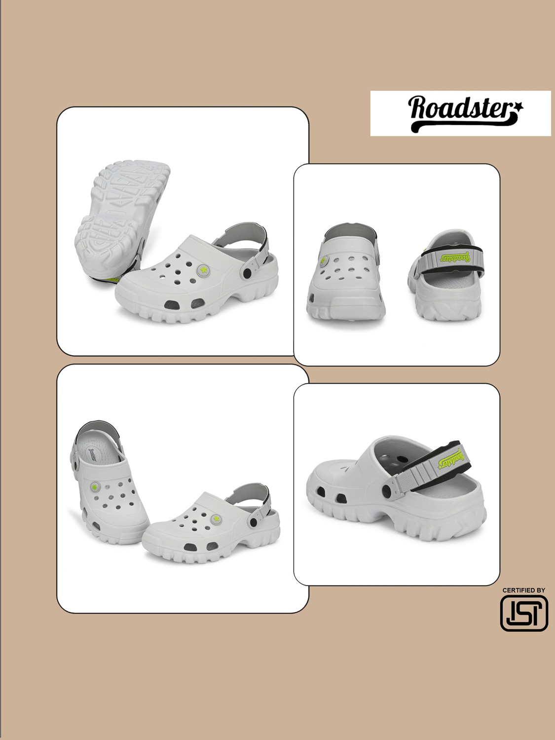 Image of Roadster Soft Trendy Comfortable Chappal Casual Lightweight Men Slippers for Daily Wear Men Clogs