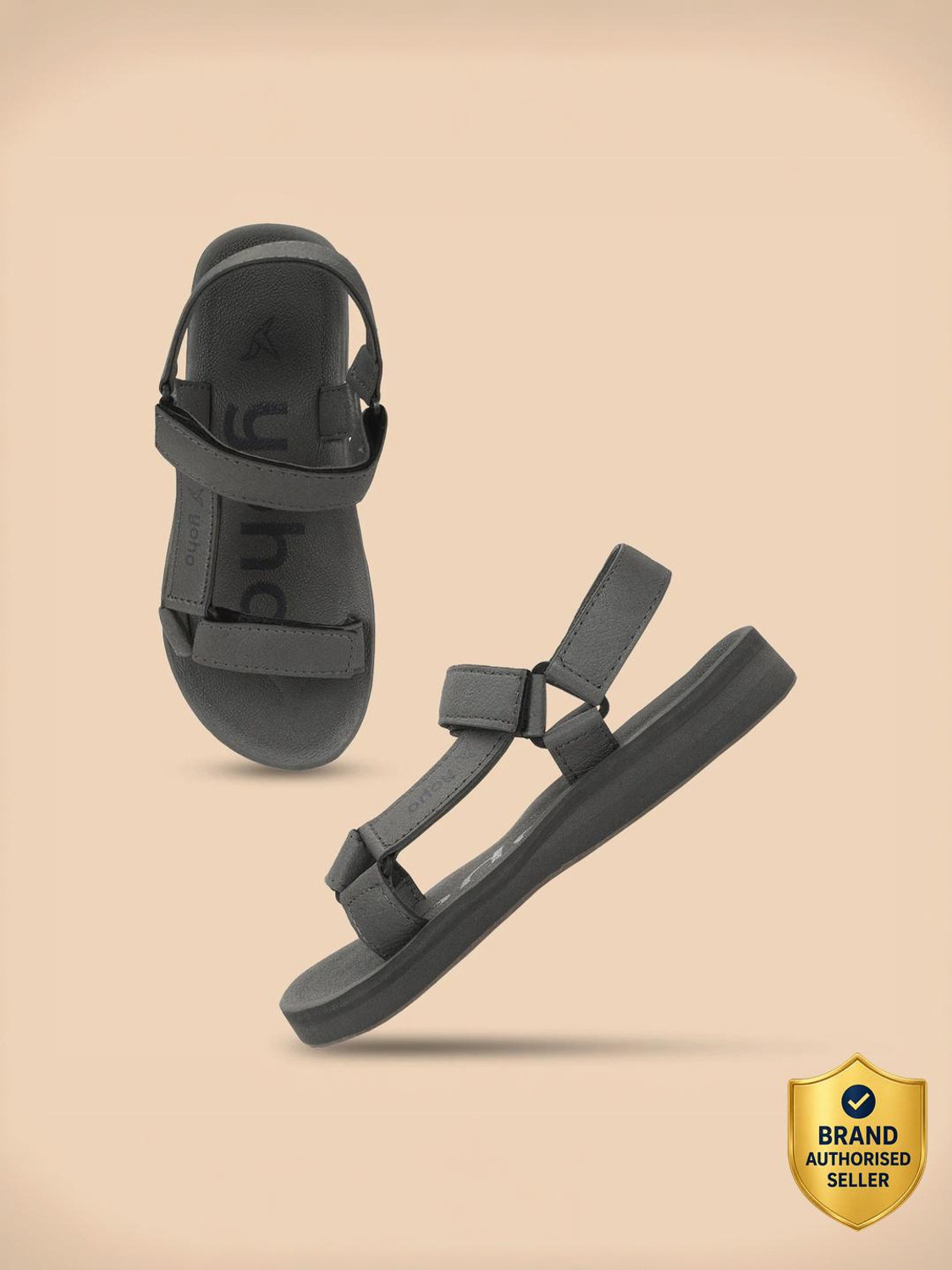 Image of yoho YOHO EVA Sandals for Men | Comfortable Cushioned Sole | TPR Base | Lightweight Men Casual