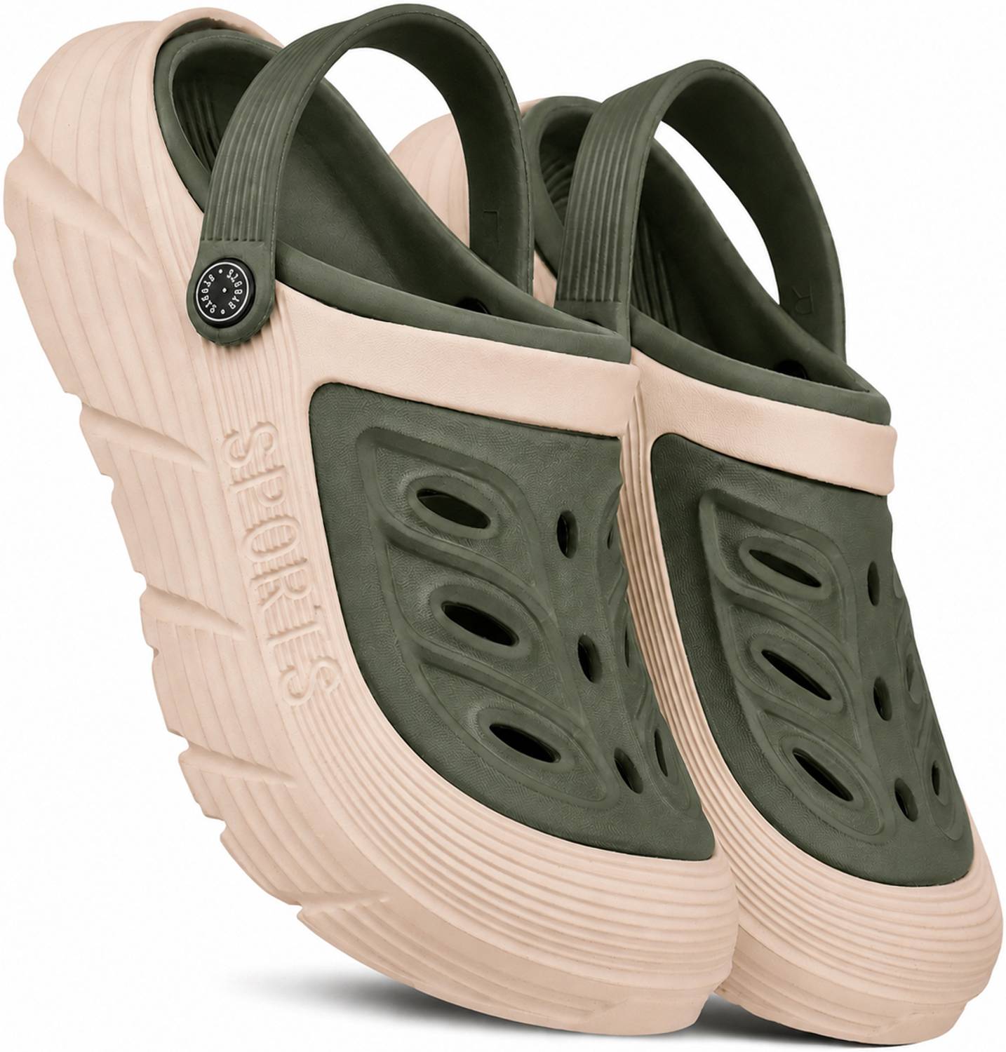NOBELITE Men Beige Sandals - Image 5