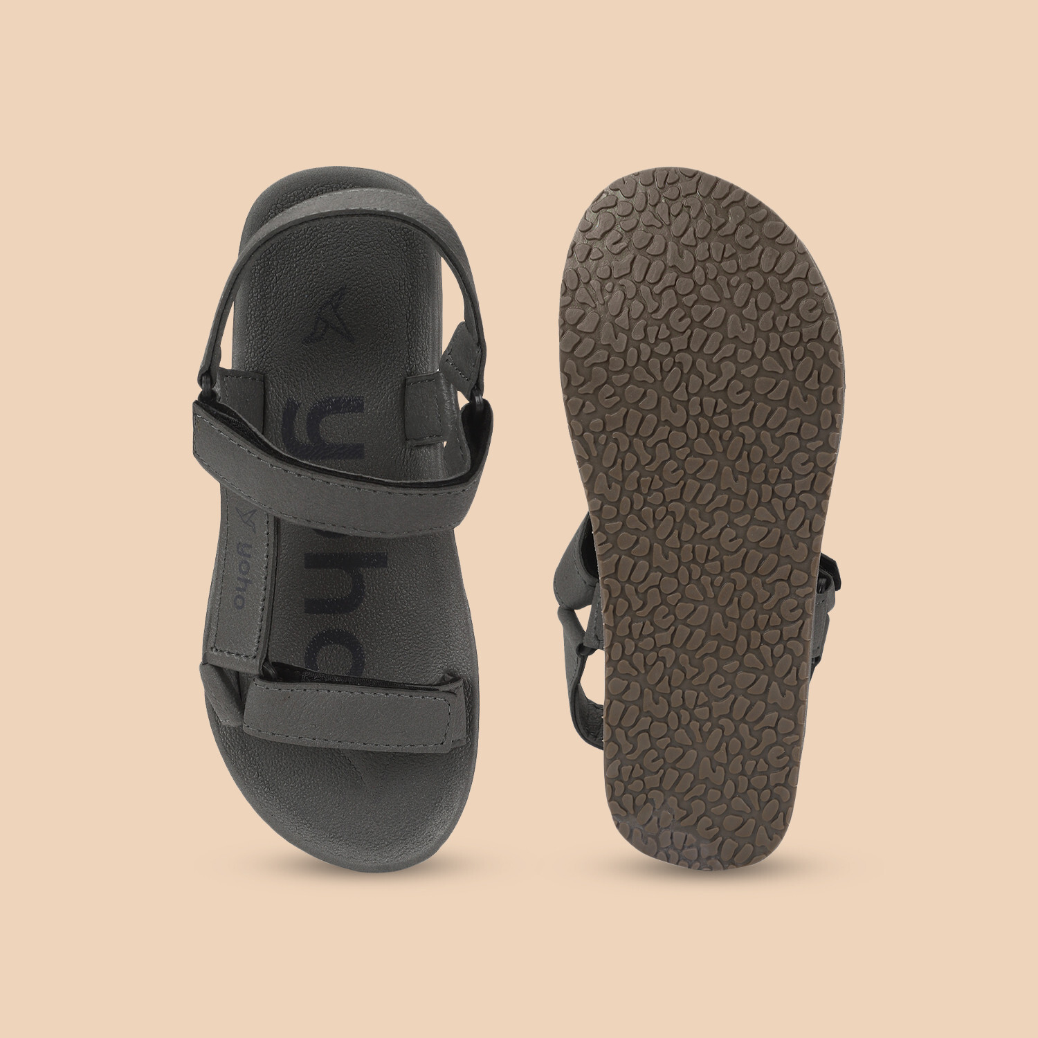 Image of yoho YOHO EVA Sandals for Men | Comfortable Cushioned Sole | TPR Base | Lightweight Men Casual