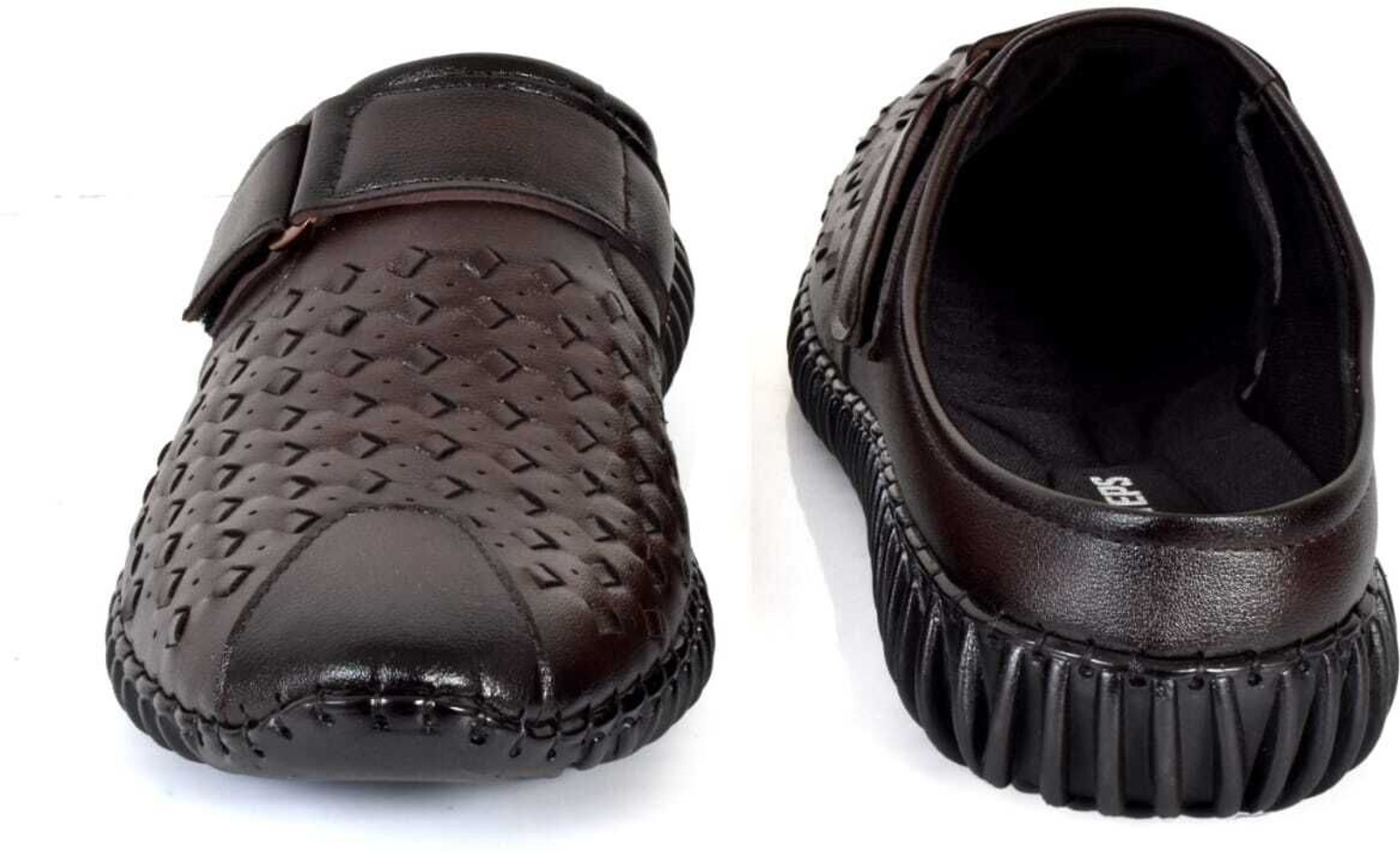 Image of Feel Steps Men Sandal (Brown, 9)