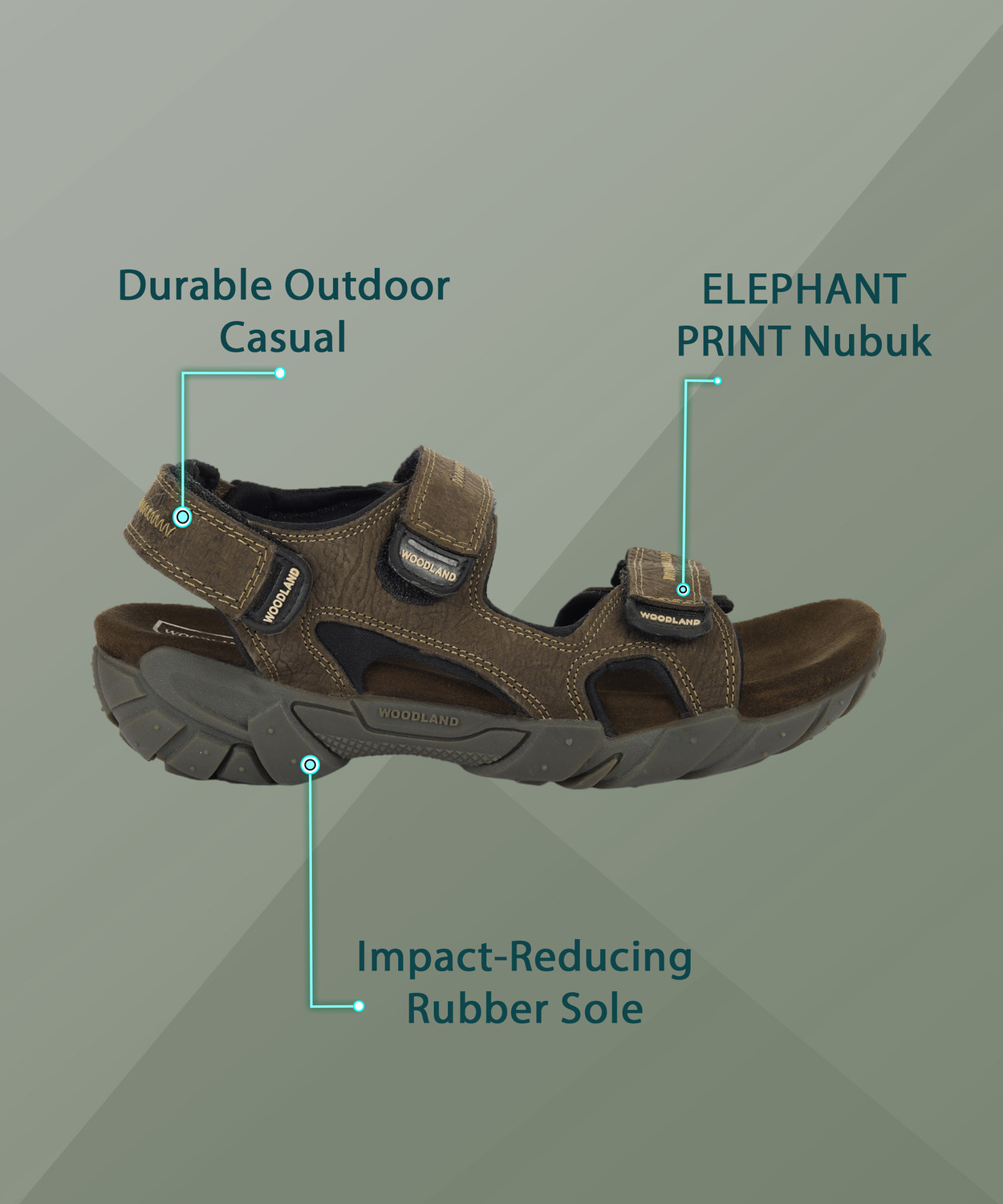 Image of WOODLAND Outdoor Comfortable Lightweight Everyday Use Men Casual