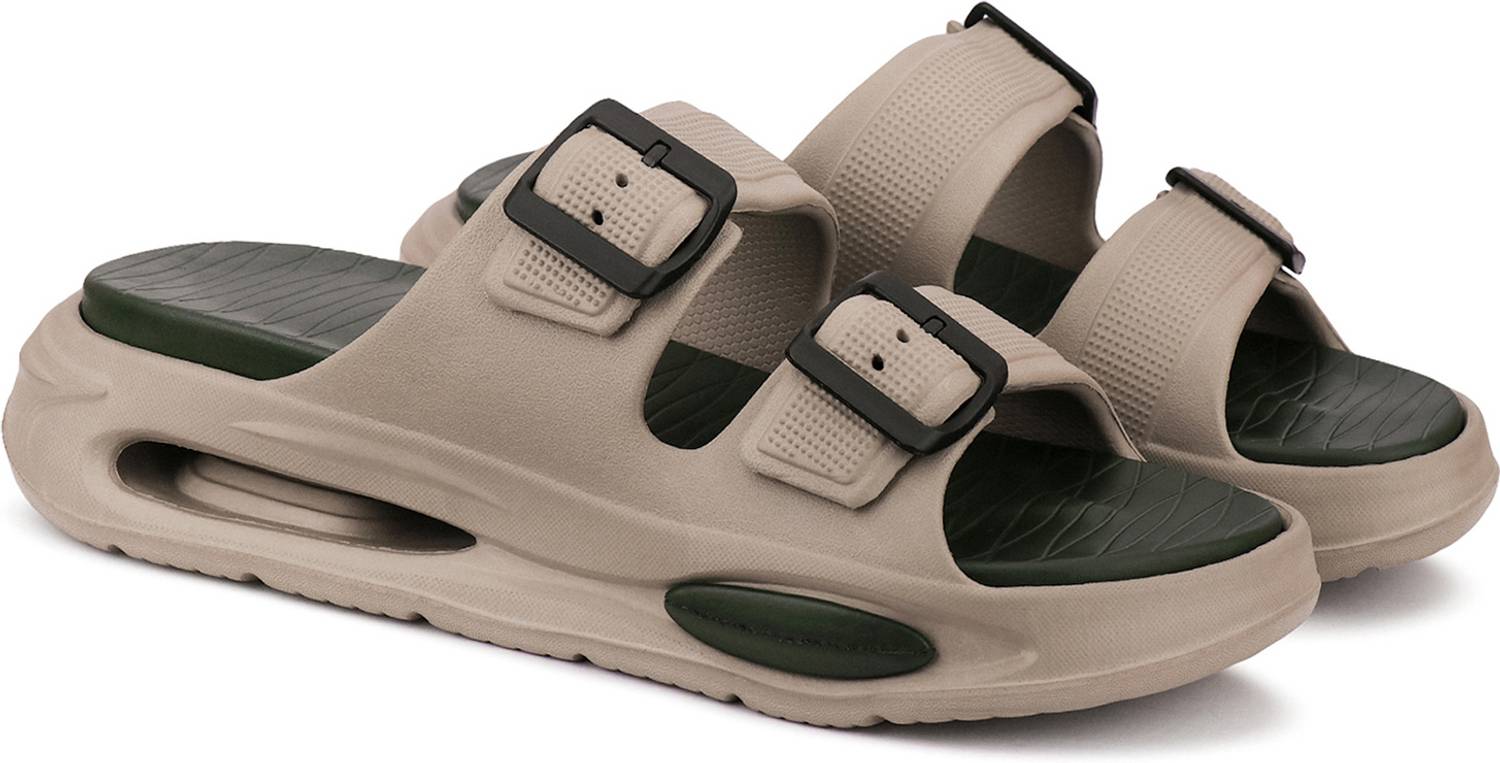 NOBELITE Men Green Sandals - Image 1