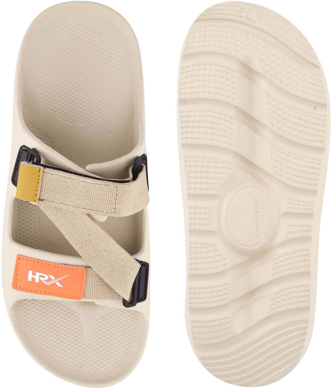 HRX by Hrithik Roshan Men White Sandals - Image 2