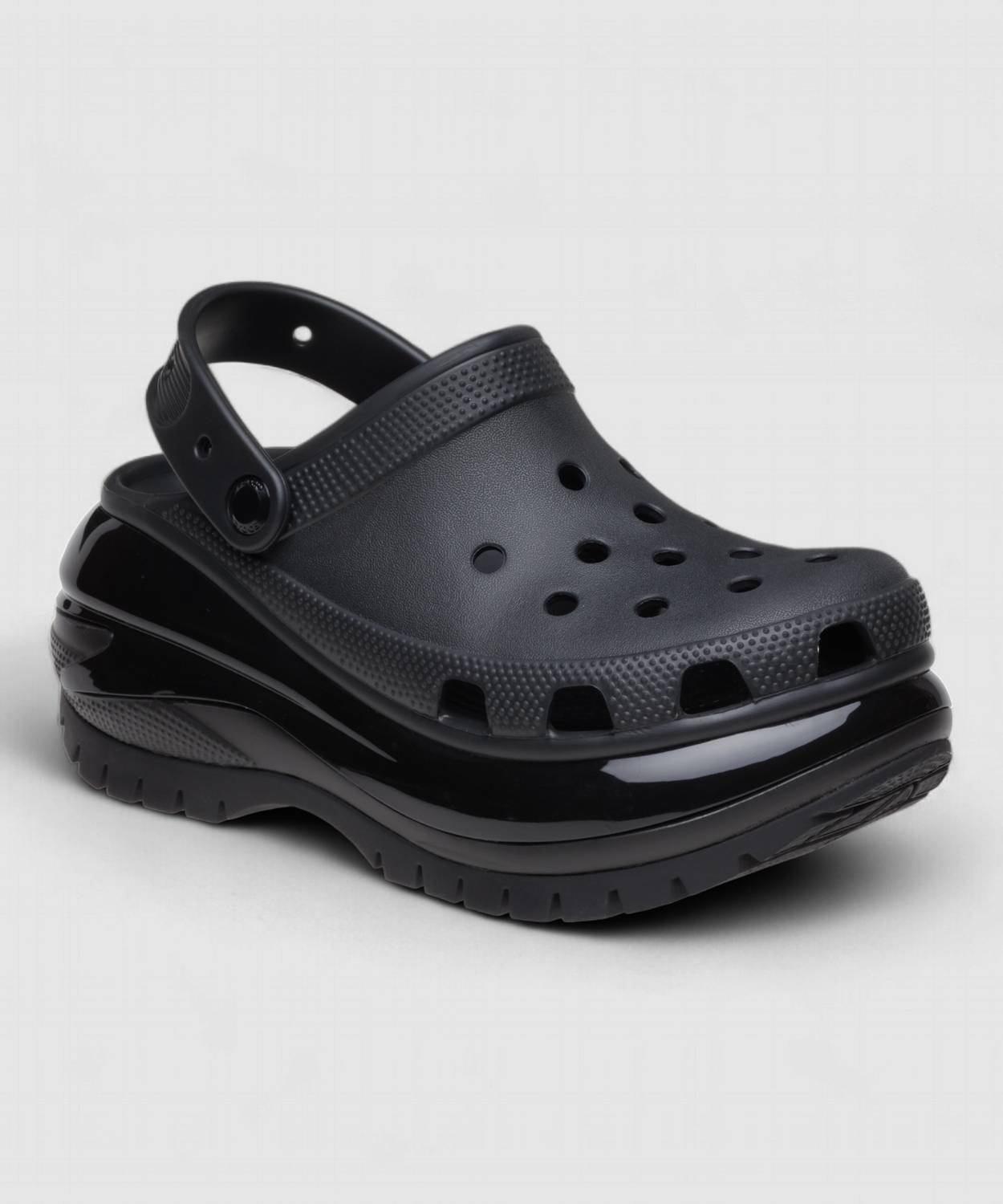 CROCS Mega Crush Unisex Clogs Black - Image 4