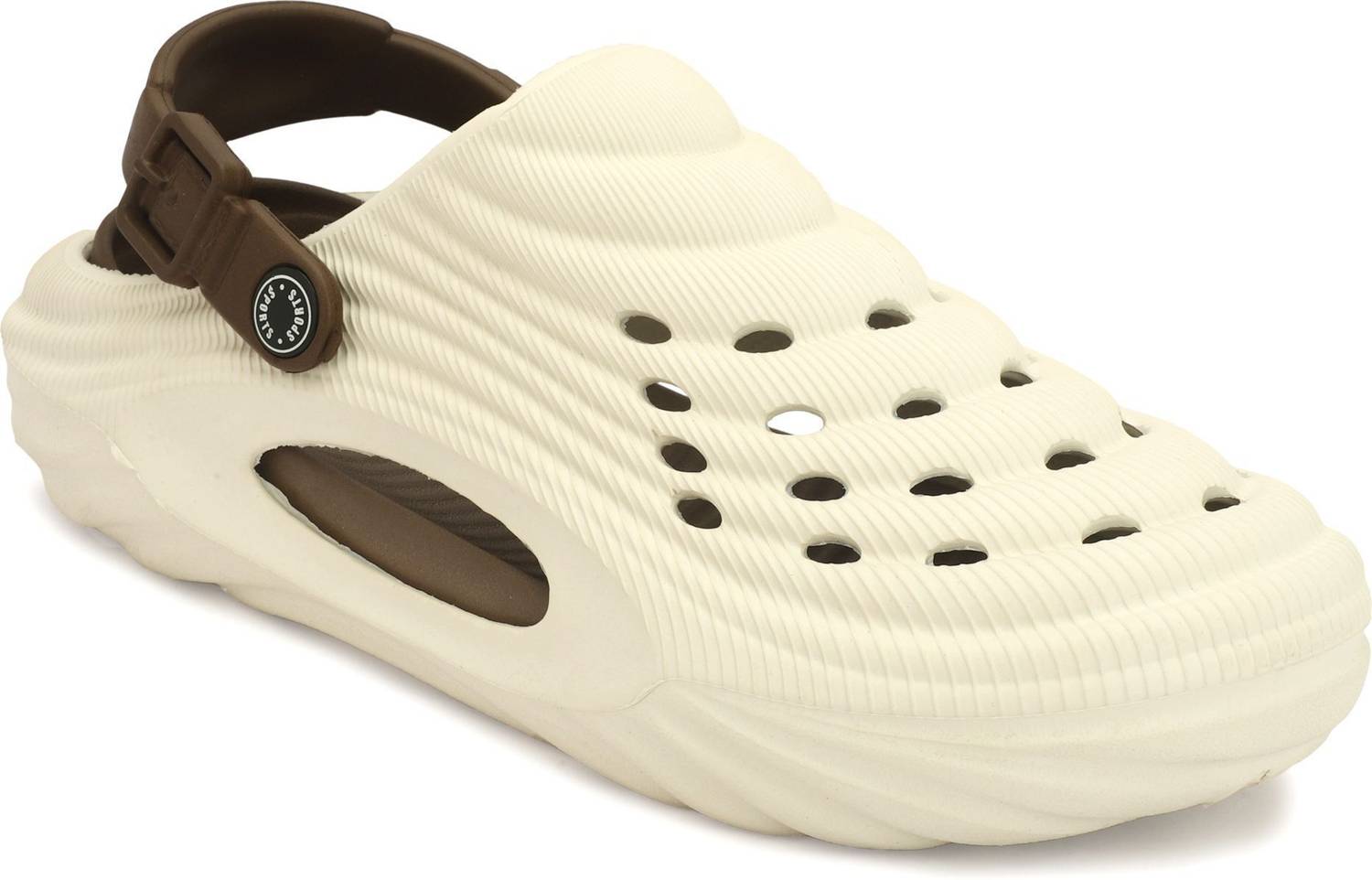 ktrizko Men Clogs Beige - Image 4