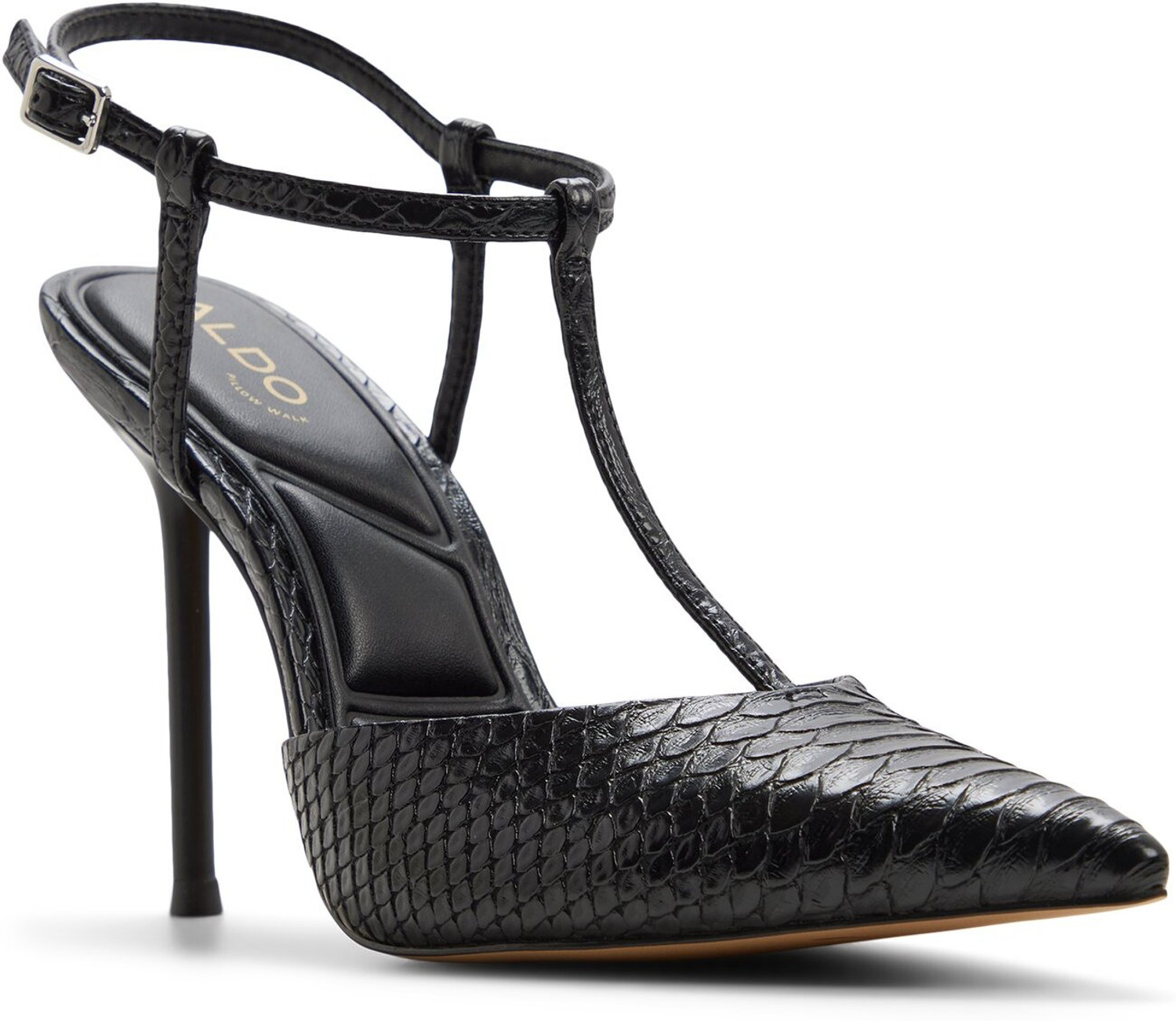 Image of ALDO Women Heels Sandal (Black, 8)