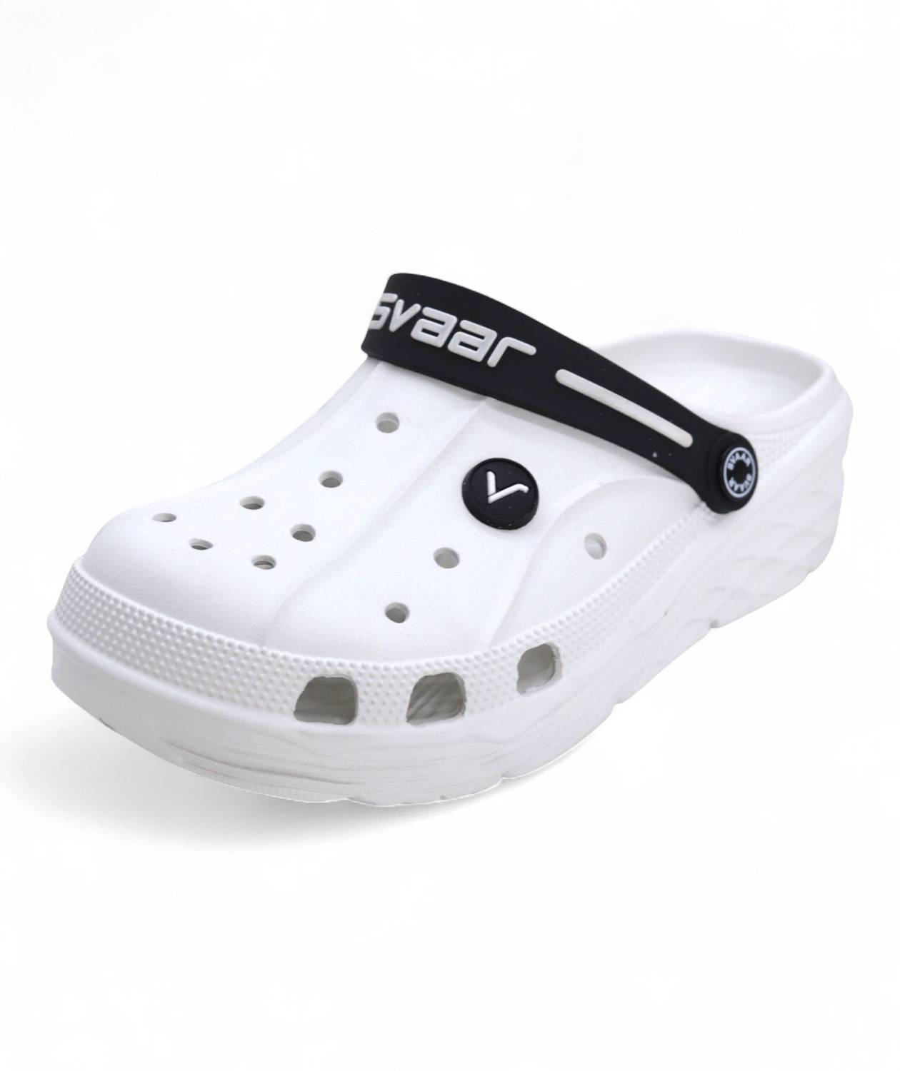 Svaar Men Clogs White - Image 3