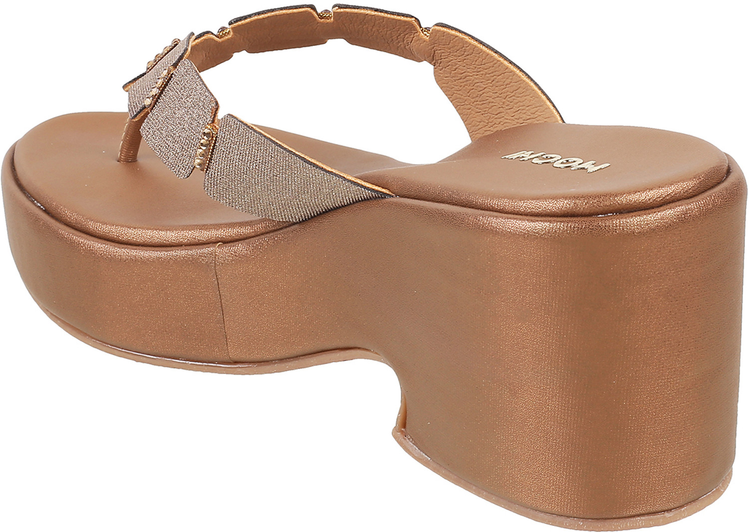 Image of MOCHI EmbellishedOpenToe Women Wedges