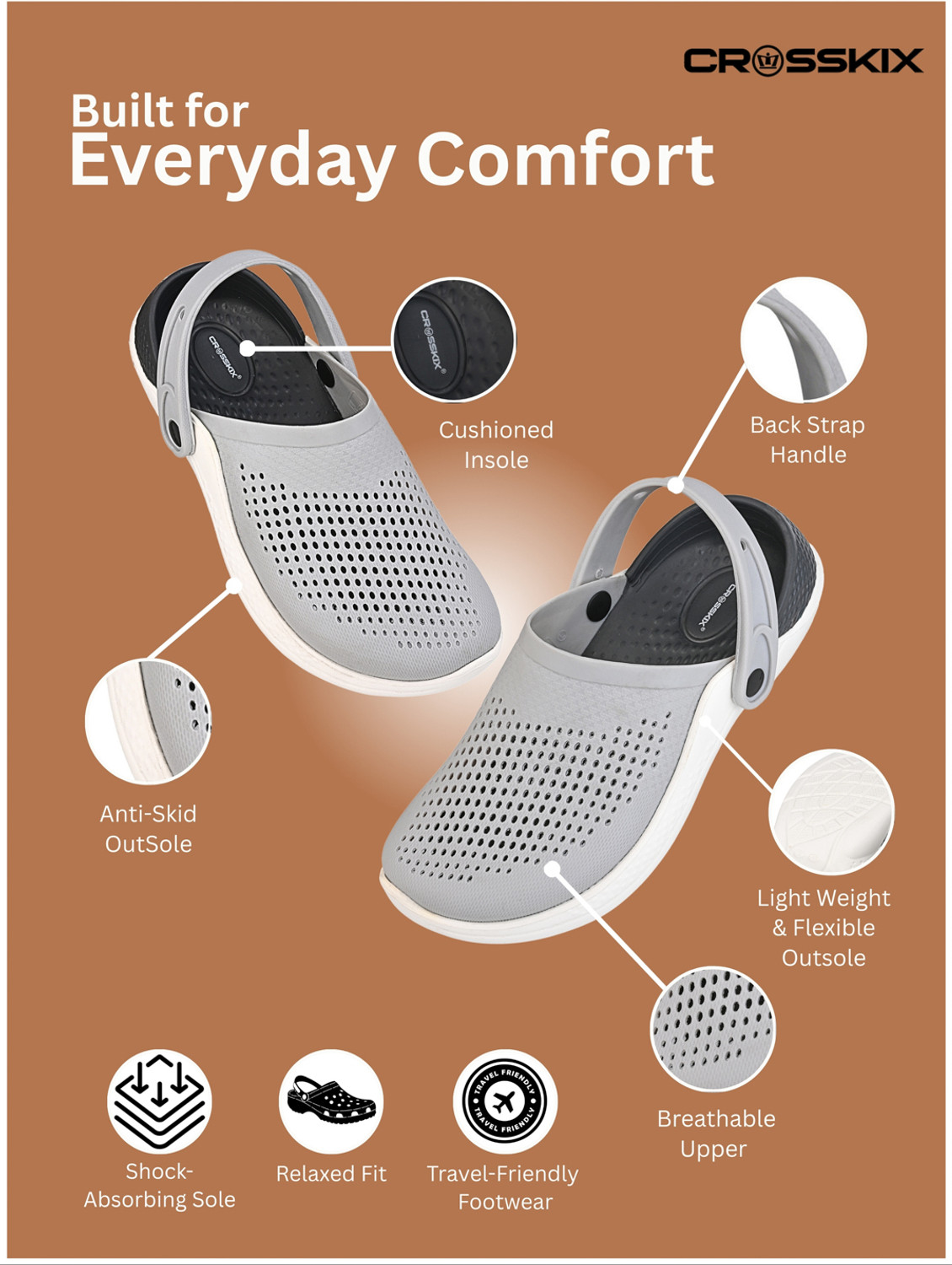 Image of Crosskix Men Clogs