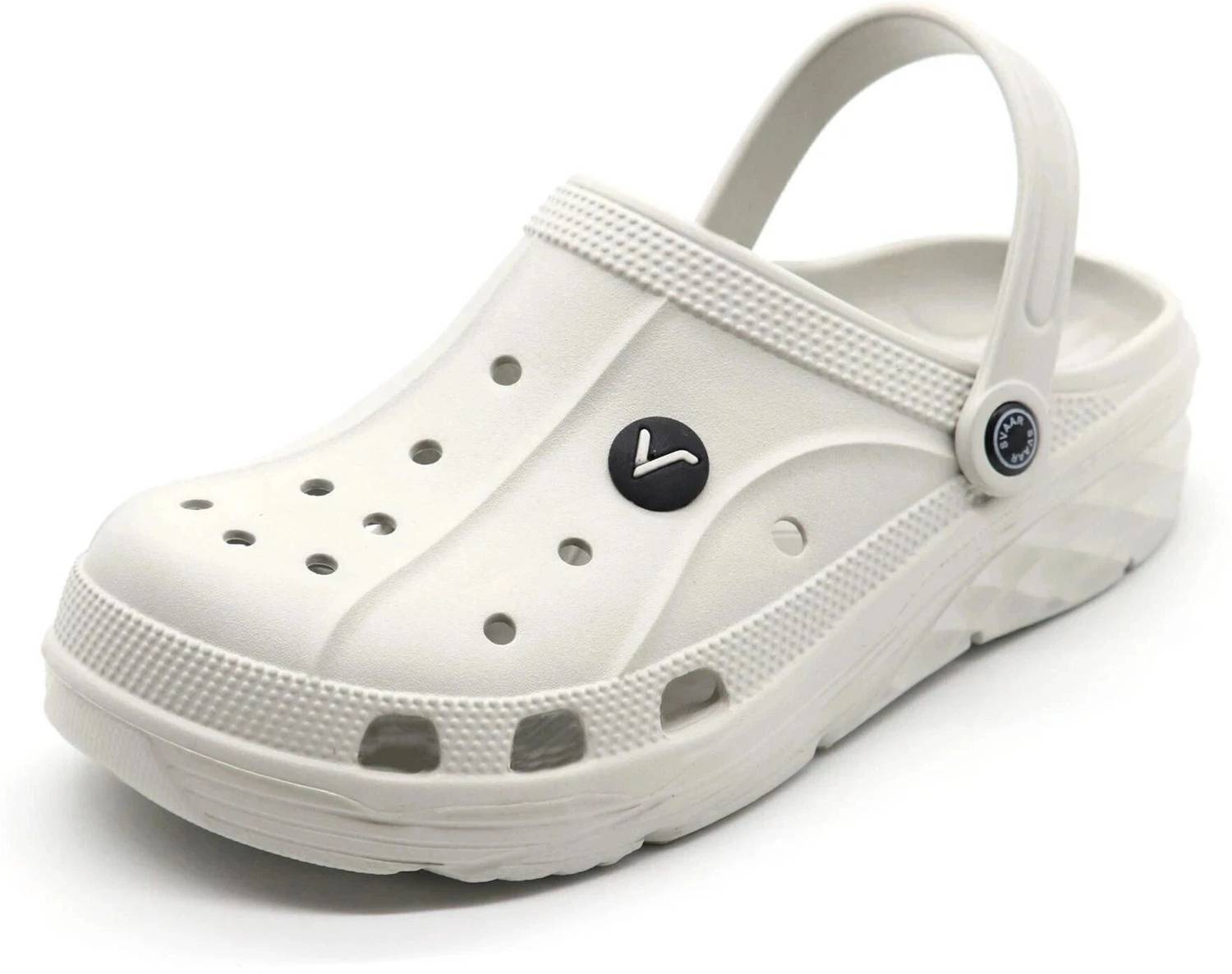 Svaar Men Clogs White - Image 2