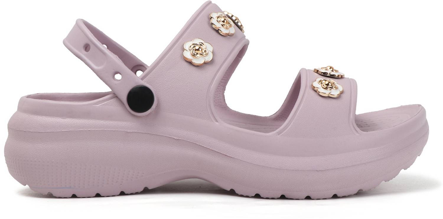 Zapatoz Women Pink Clogs - Image 5