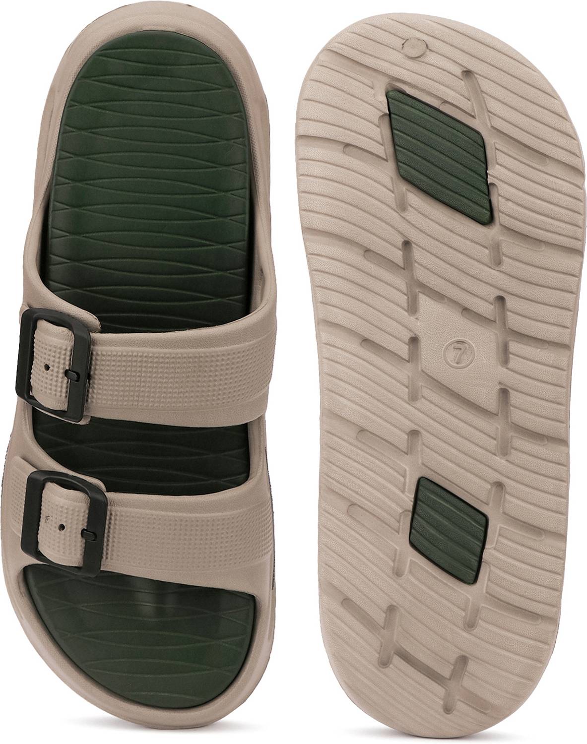 NOBELITE Men Green Sandals - Image 4