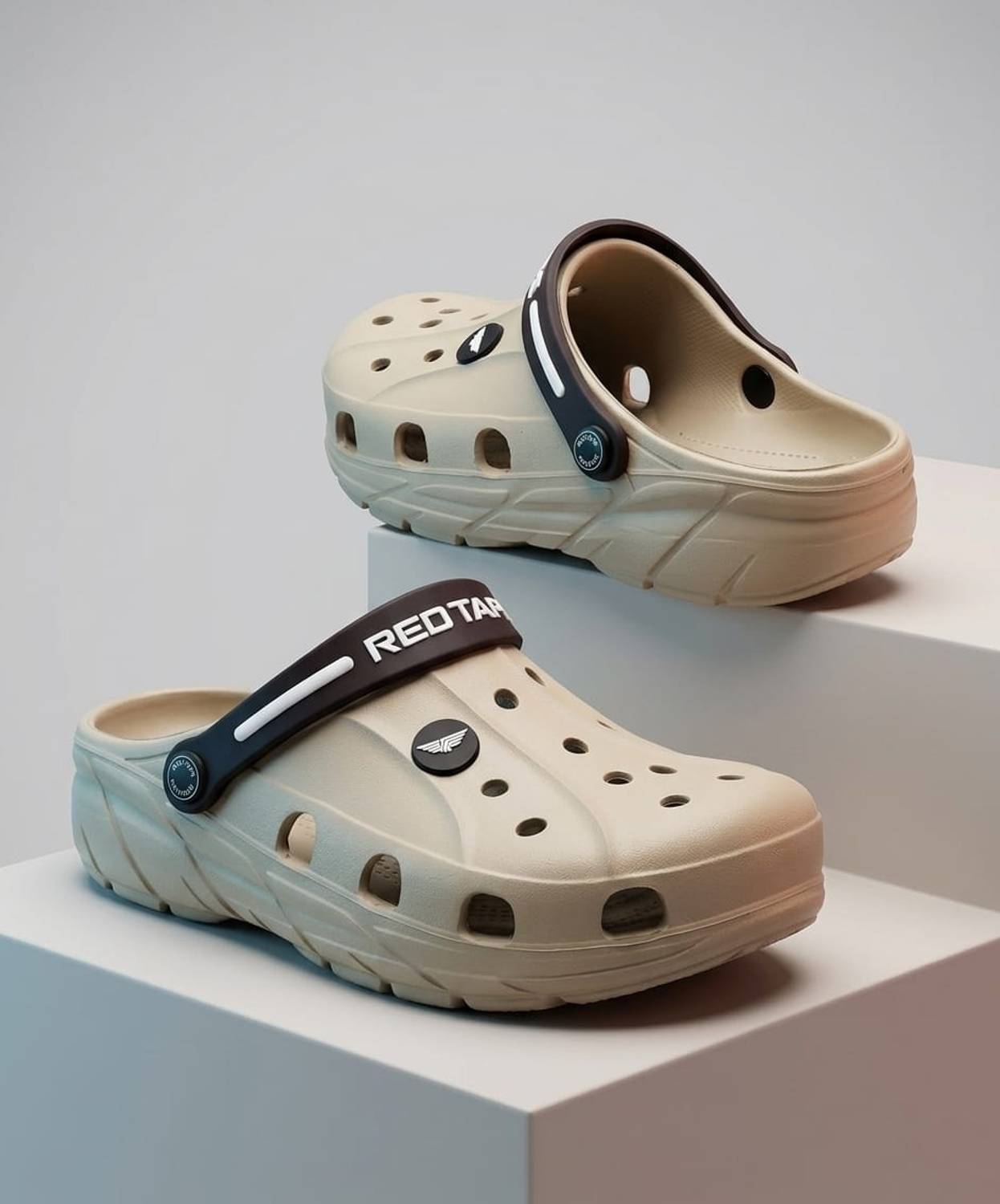 RED TAPE Men Clogs - Red